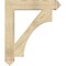 Ekena Millwork Westlake Arts & Crafts Rough Sawn Bracket, Douglas Fir, 6"W x 36"D x 42"H BKT06X36X42WTL03RDF - alternate 2